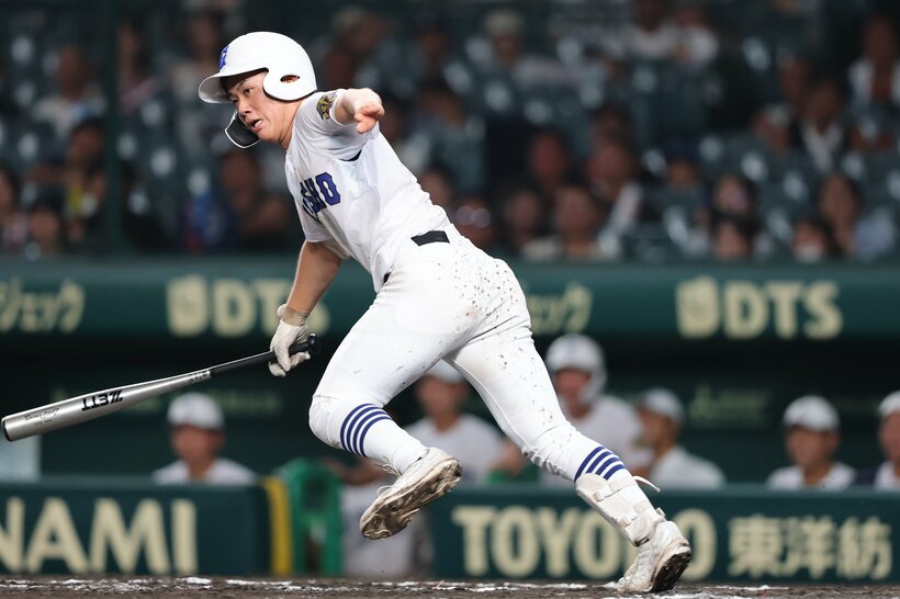 県岐阜商（3年）／外野手　横山温大（撮影：写真映像部・東川哲也）