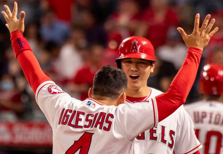 7月の月間MVPを受賞した大谷翔平（写真／GETTYimages）