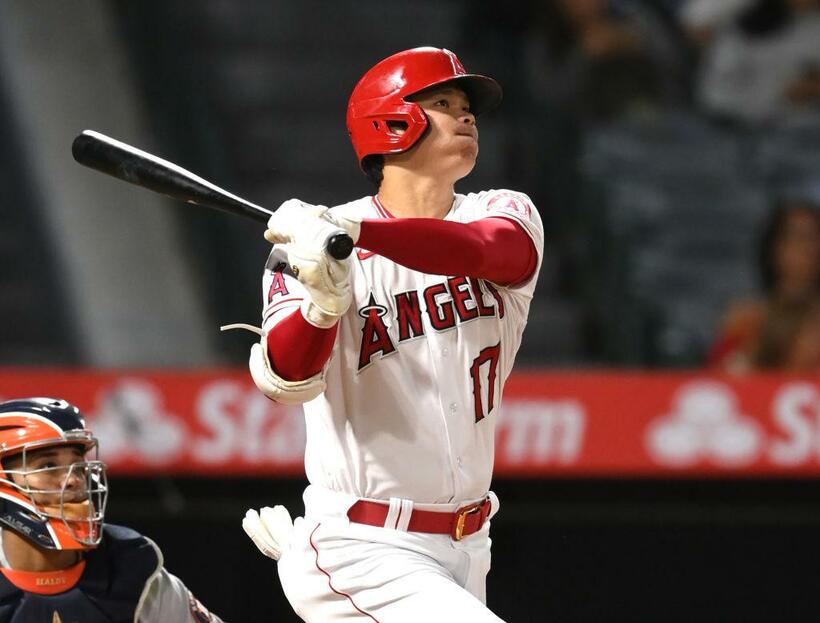 エンゼルスの大谷翔平（GettyImages）