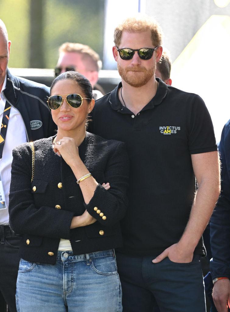 4月にオランダを訪れたヘンリー王子とメーガンさん（ｇｅｔｔｙｉｍａｇｅｓ）