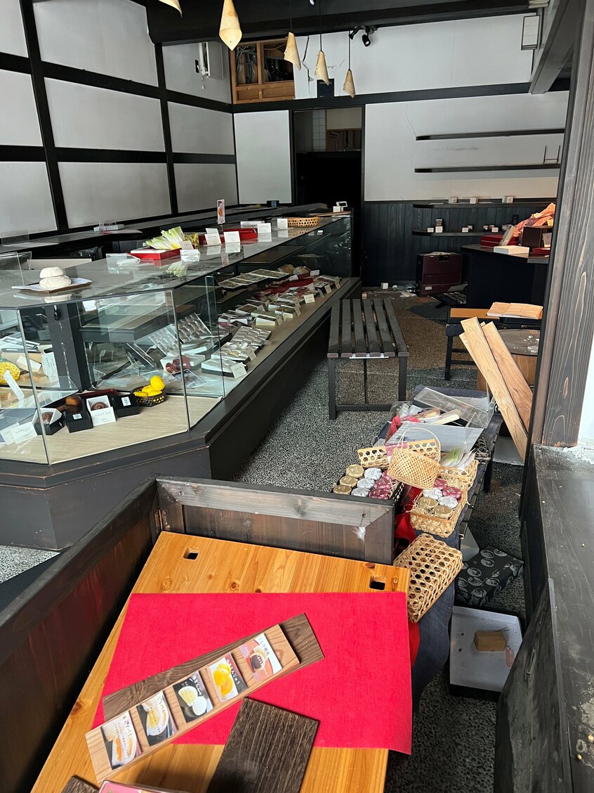中浦屋の店内