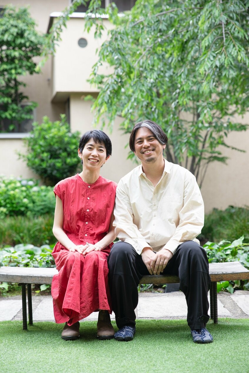 杉本匡章さん(右)と杉本桃子さん(撮影/写真映像部・山本二葉)