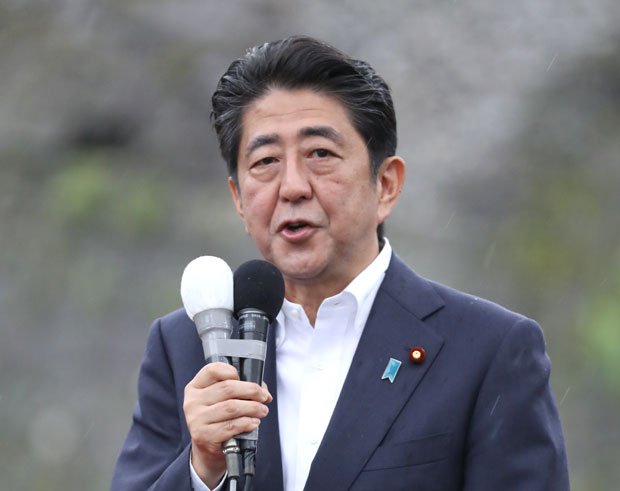 安倍首相　（ｃ）朝日新聞社