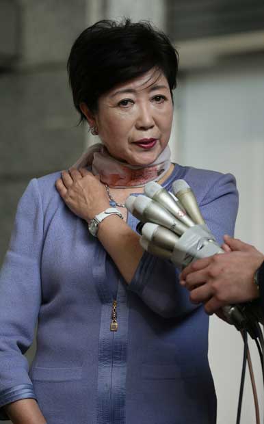 小池百合子　（ｃ）朝日新聞社