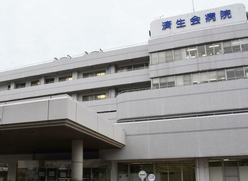 ２月２８日に死亡した和歌山の男性は、医師や患者の感染が相次いだ済生会有田病院に一時入院していた　（ｃ）朝日新聞社