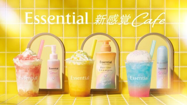 写真・図版（1枚目）| ROIROM監修！“とろとろ・ぷるぷる・うるキラ”モチーフのオリジナルドリンクを提供　期間限定POP-UPイベント「Essential 新感覚Cafe」をZero Base表参道で開催