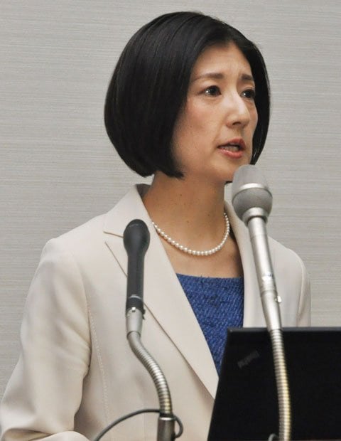 大塚久美子氏　（ｃ）朝日新聞社　＠＠写禁