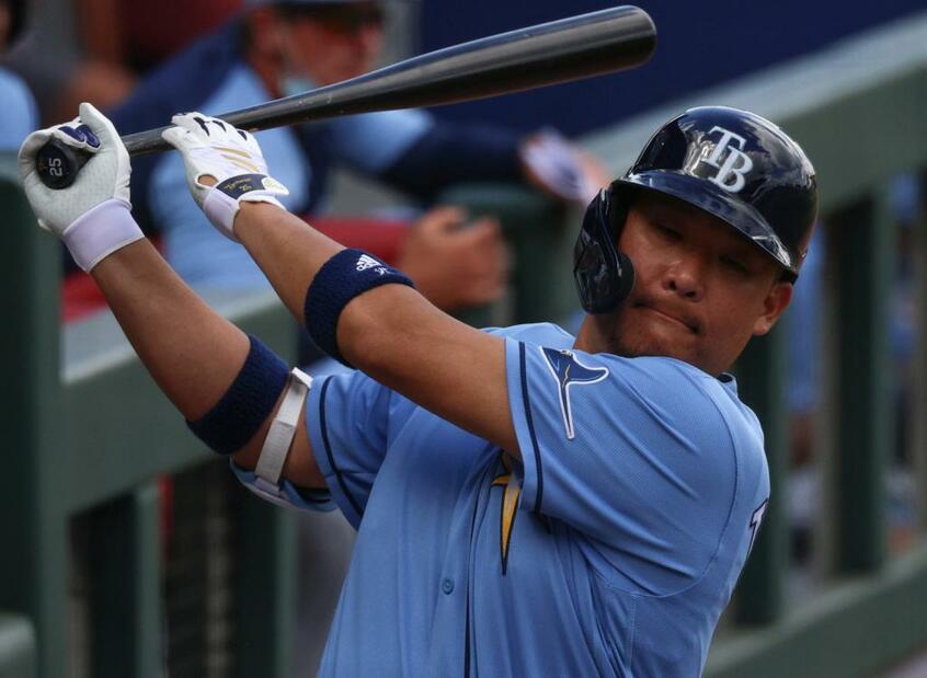 今季はキャリアの“分かれ目”になるレイズの筒香嘉智(写真/gettyimages)