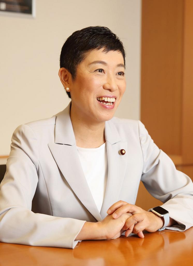 辻元清美（つじもと・きよみ）／１９６０年４月２８日生まれ。早稲田大学在学中にピースボートを設立。９６年の衆議院選挙で初当選。社民党、民主党、民進党を経て、立憲民主党に所属（撮影／小暮誠）