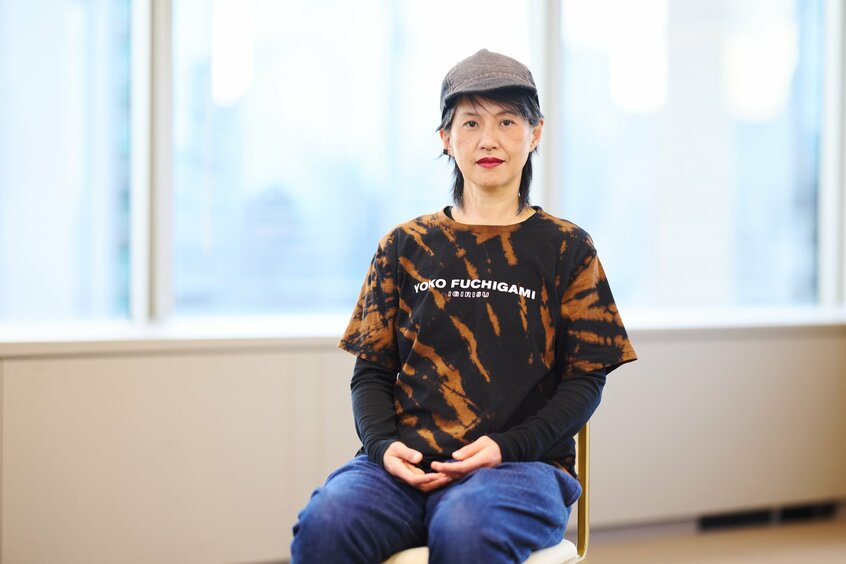 「『わからない』ということが納得できる作品もある」と話す、長島有里枝氏(写真:佐藤創紀 朝日新聞出版写真映像部)