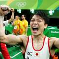 内村航平、土壇場の逆転で個人総合でも金!「もう出し切りました」