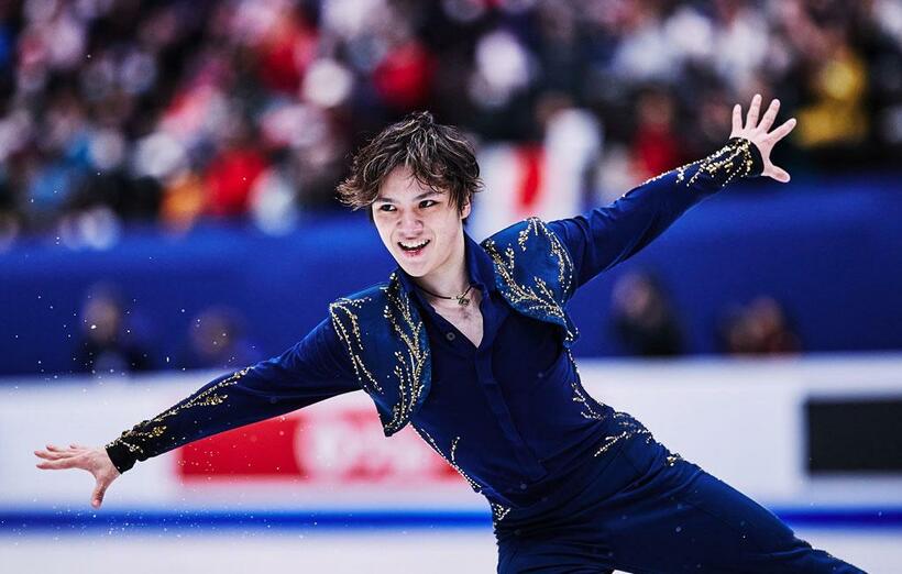 宇野昌磨／合計３１２．４８点で、男子シングルの金メダルを獲得した。ＳＰ１０９．６３点、フリー２０２．８５点もともに１位だった（Ｉｎｔｅｒｎａｔｉｏｎａｌ　Ｓｋａｔｉｎｇ　Ｕｎｉｏｎ　ｖｉａ　Ｇｅｔｔｙ　Ｉｍａｇｅｓ）