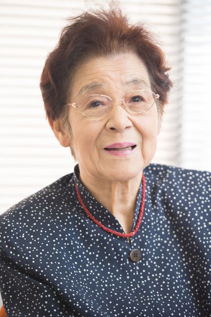 岸朝子さん（撮影／写真部・大嶋千尋）