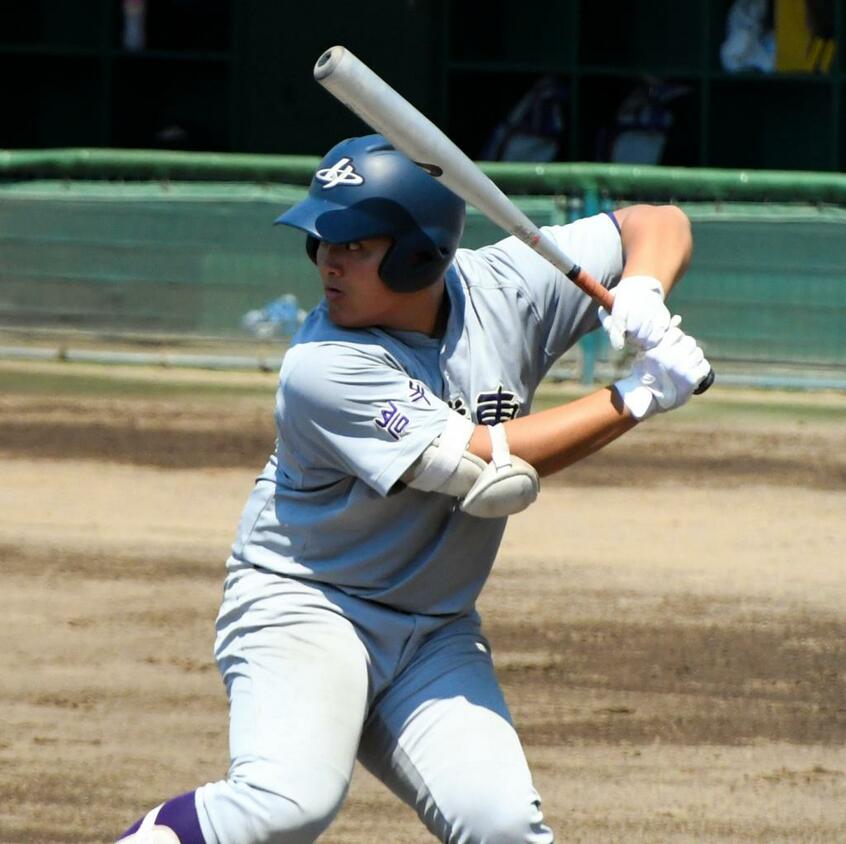 花巻東の佐々木麟太郎 (c)朝日新聞社