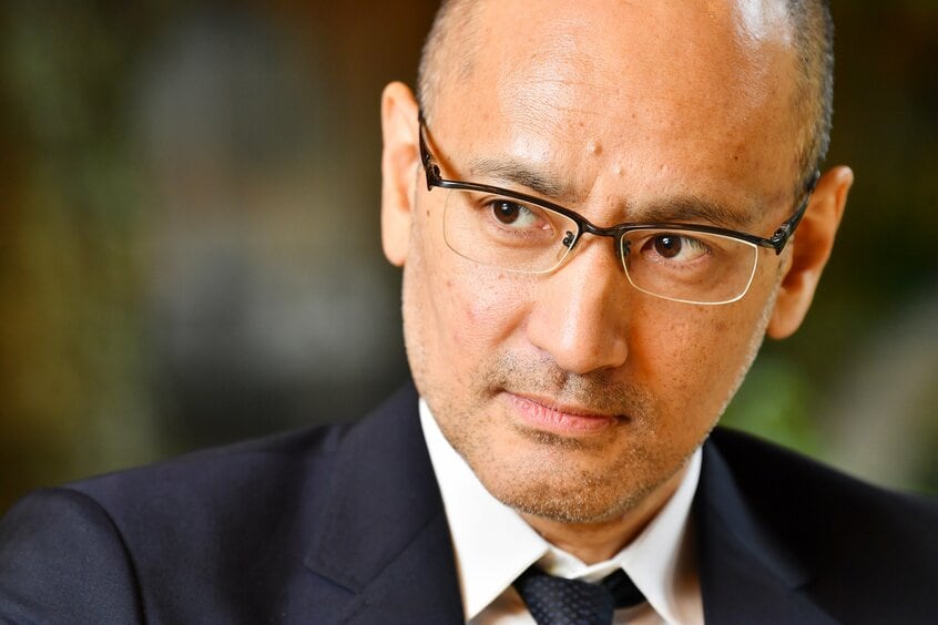長編小説「国宝」を書きあげた吉田修一さん(photo 写真映像部・東川哲也)