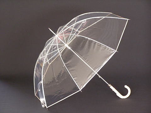 特殊な弁で、傘の内側から空気が抜ける構造の「縁結」。参考：ホワイトローズ
