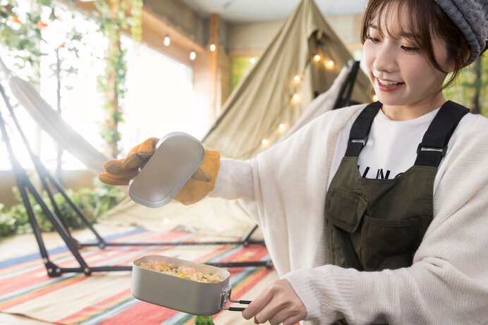 開運食材入りキャンプ飯を美味しく食べて今年の運気を上げよう。