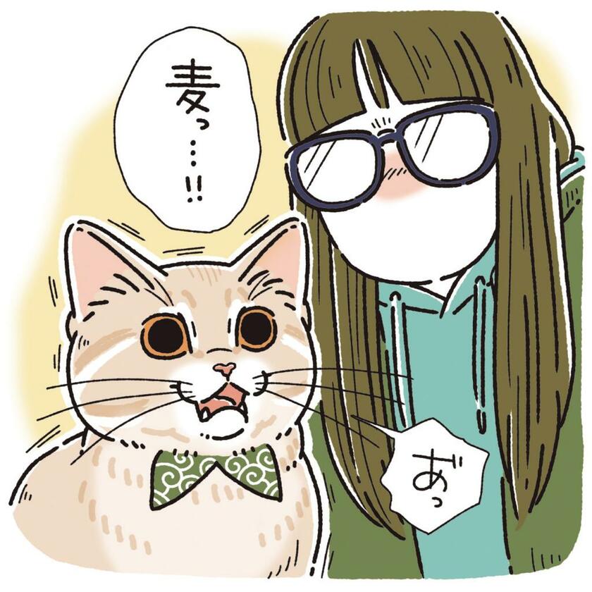 猫久さん。麦との日常をインスタグラム（＠mugi0.715）で発信している