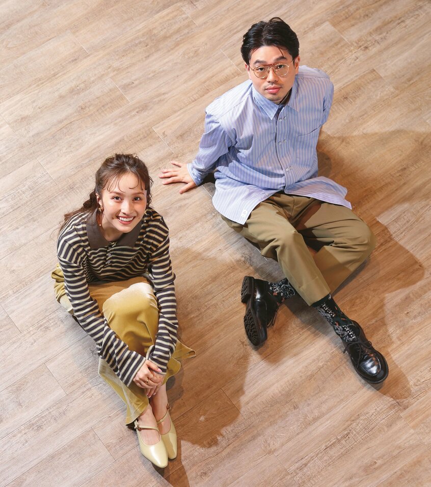 百田夏菜子さん(左)、ハマ・オカモトさん(撮影:写真映像部・松永卓也)