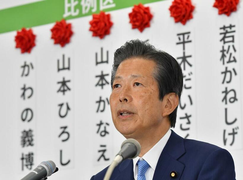 公明党の山口那津男代表