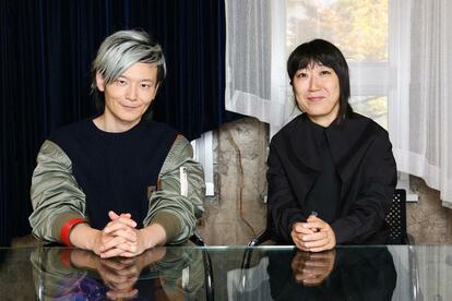 大宮エリーさん(右)と宮田裕章さん(撮影/写真映像部・高橋奈緒)