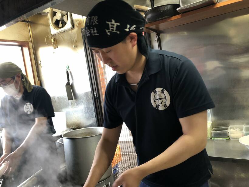 「麺屋 真心」の店主・日塔涼さん