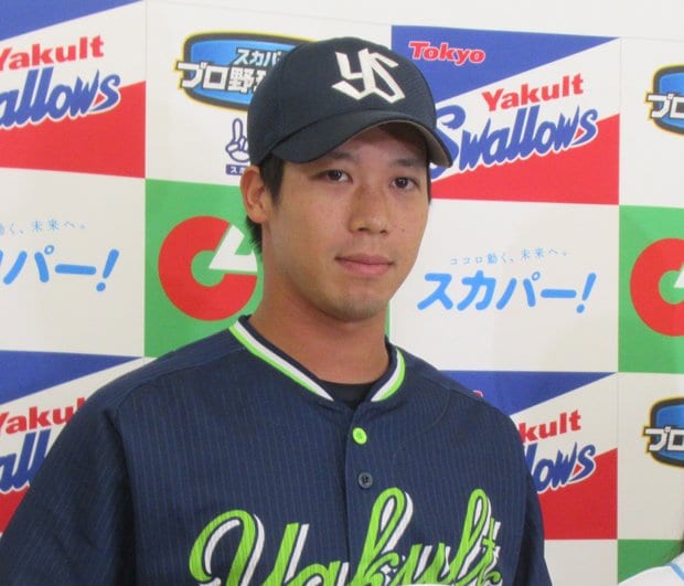 ヤクルト・山田哲人 (c)朝日新聞社
