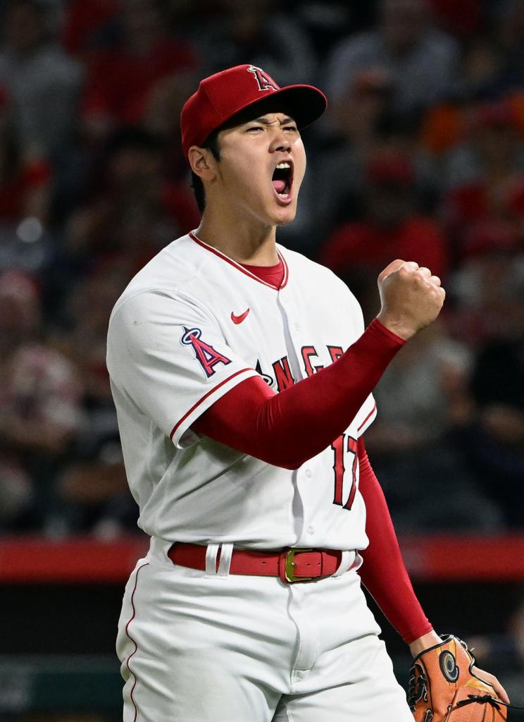 大谷翔平はア・リーグ１０位タイの１９本塁打。トップのアーロン・ジャッジ（ヤンキース）とは１４本差（７月１８日時点）（写真：ロイター／アフロ）