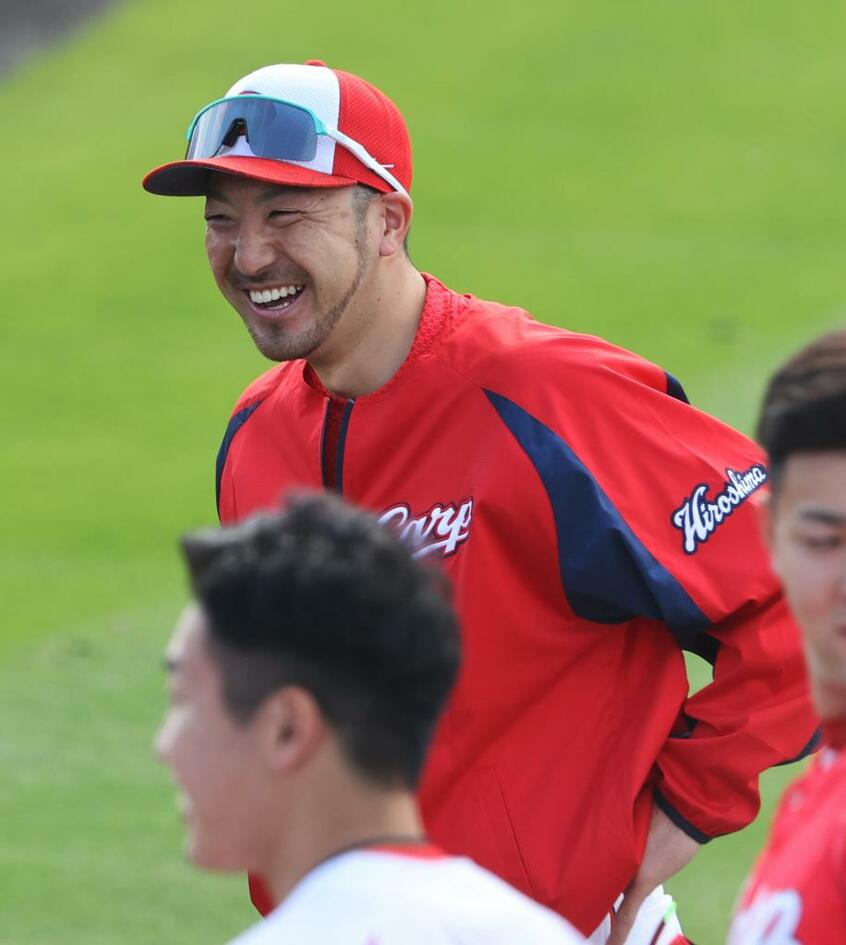「来年は優勝を目指す」と菊池涼介