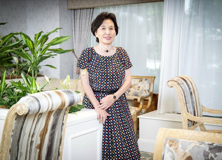 田中真紀子さん（撮影：写真映像部・上田泰世）