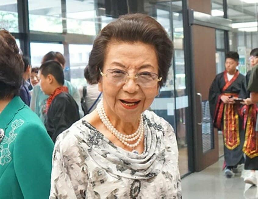 安倍洋子さん（撮影/上田耕司）