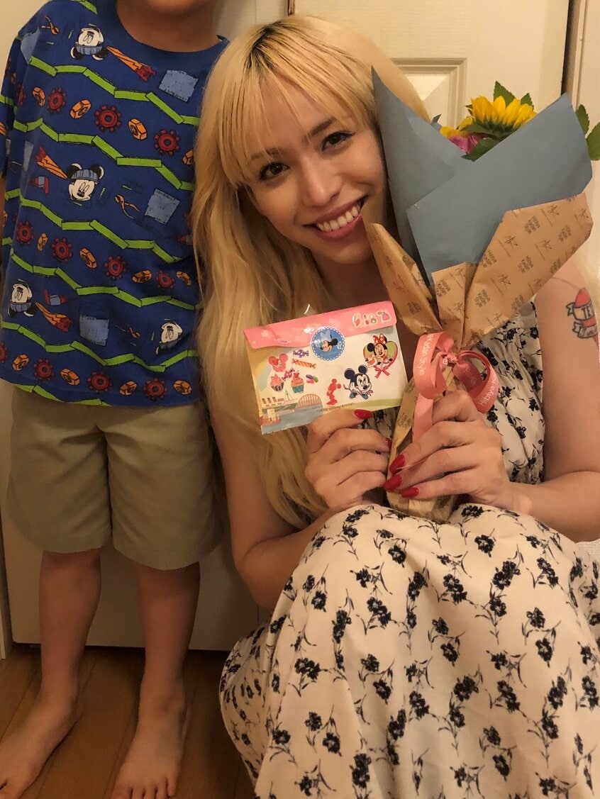 息子くんとryuchellさん（提供）