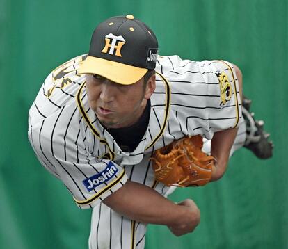 阪神・藤川球児 (c)朝日新聞