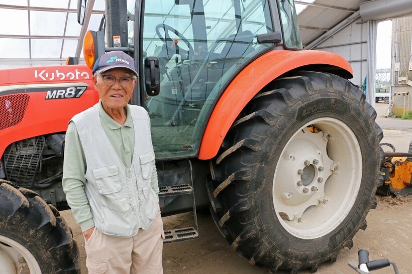 「生産者の私でさえ5キロ4000円台の売価は高いと思う」と語る、千葉県匝瑳（そうさ）市の米農家・伊藤秀雄さん
