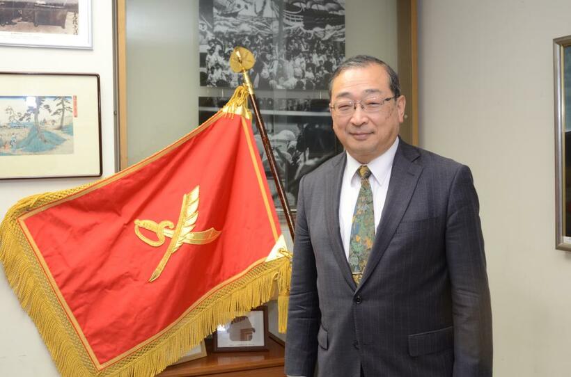 開成中学・高校の野水勉校長　（ｃ）朝日新聞社