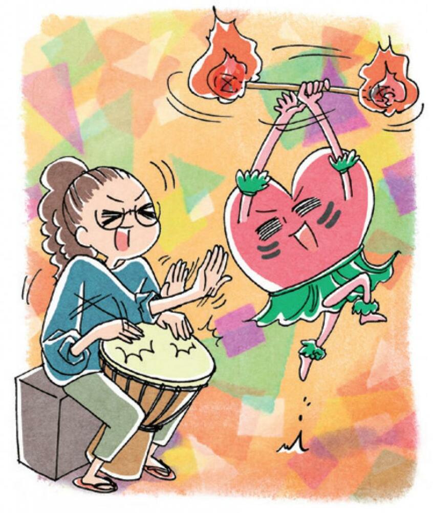 「心が動く」これこそエンタメ!(イラスト:サヲリブラウン)