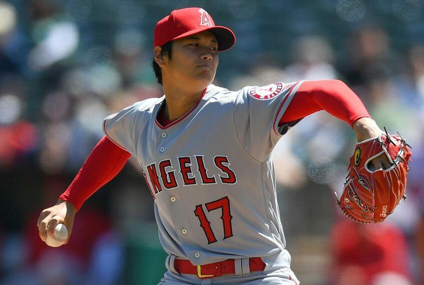 エンゼルスの大谷翔平(gettyimages)
