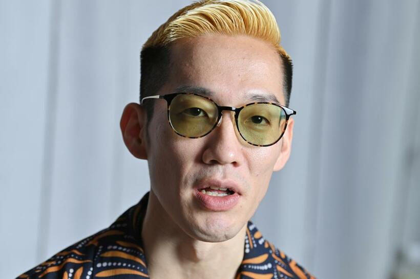 「キレ芸」でブレークしたブチギレ氏原（撮影/写真映像部・東川哲也）