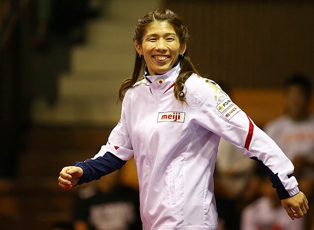 リオ五輪で女子選手史上初のオリンピック4連覇に挑む吉田沙保里。（写真:Getty Images）