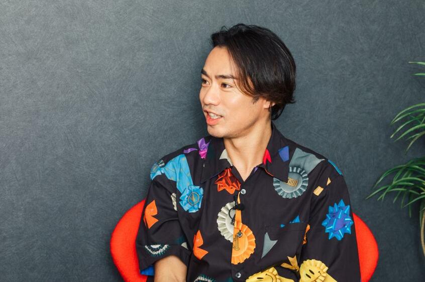 高橋大輔選手(撮影・小黒冴夏)。【5月30日発売のAERA6月6日号には村元哉中・高橋大輔選手が登場】