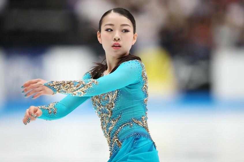 GPファイナル初制覇を狙う。紀平梨花は昨季、GPファイナル優勝。ロシア勢との勝負が見ものだ(撮影/写真部・加藤夏子)