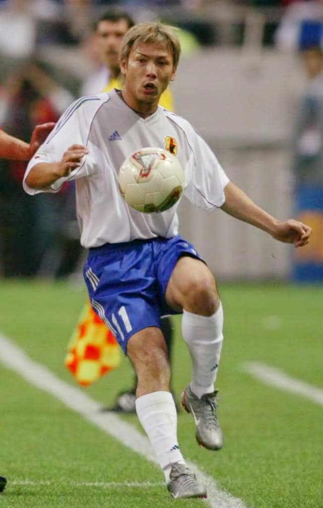 2002年に日本で開催されたワールドカップでのゴールが記憶に残る鈴木隆行　（ｃ）朝日新聞社