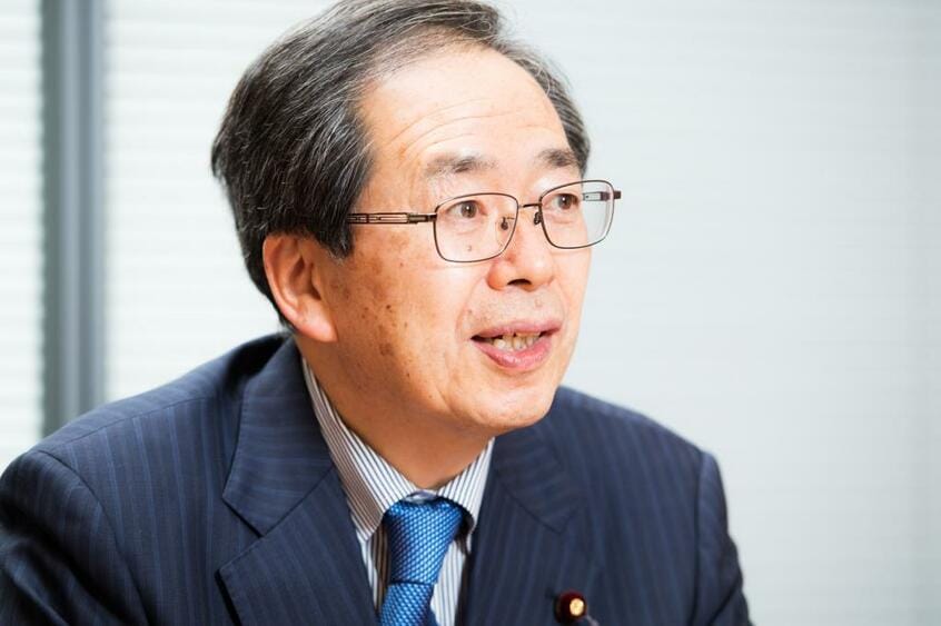 公明党副代表の斉藤鉄夫氏(撮影/写真部・高野楓菜)