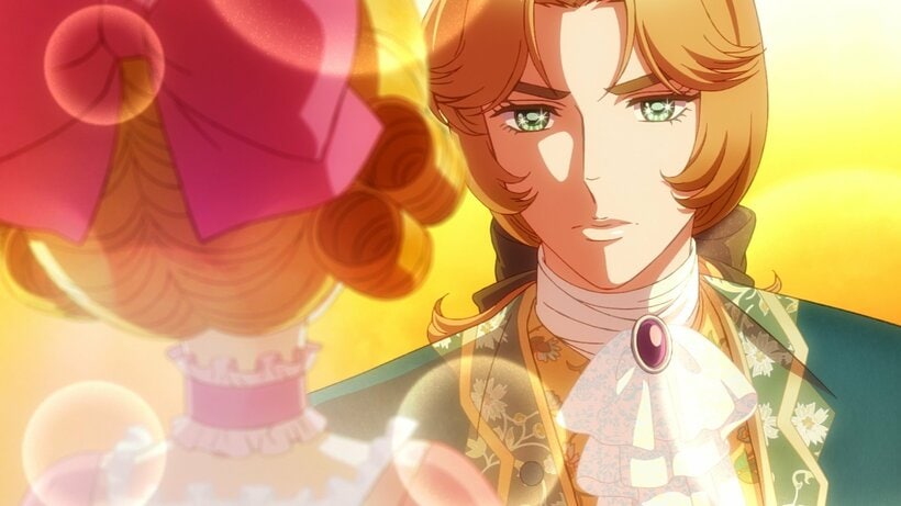 王妃マリー・アントワネットと伯爵フェルゼンの秘めたる愛　（c）池田理代子プロダクション／ベルサイユのばら製作委員会