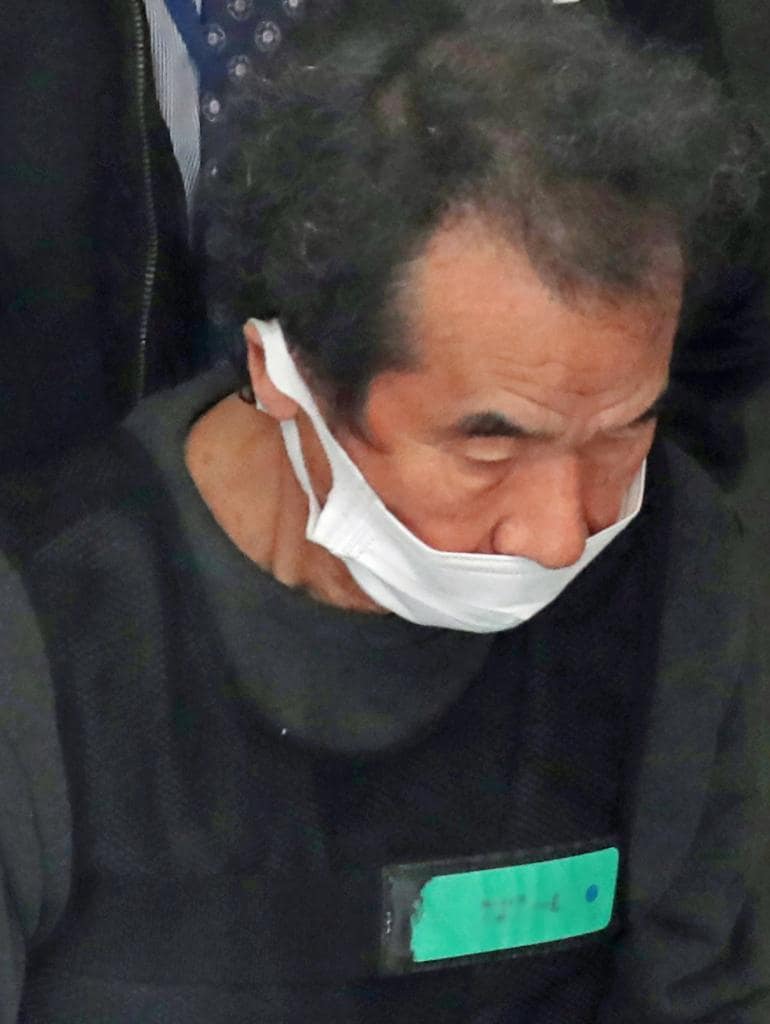 水野元会長 (c)朝日新聞社