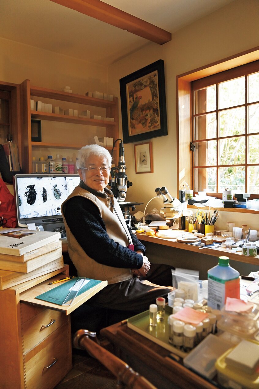 5年前の心筋梗塞から奇跡的に回復後、昨年がんが見つかった養老孟司さん。87歳(撮影/東川哲也)