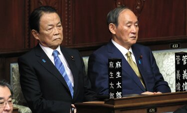 総裁選の勝敗を左右する麻生氏、菅氏「キングメーカー」2人の争い　石破、小泉、高市3氏との関係は