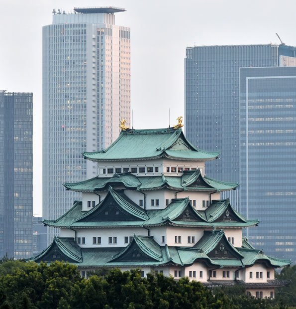 名古屋城　（ｃ）朝日新聞社