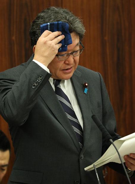 萩生田文科相　（ｃ）朝日新聞社