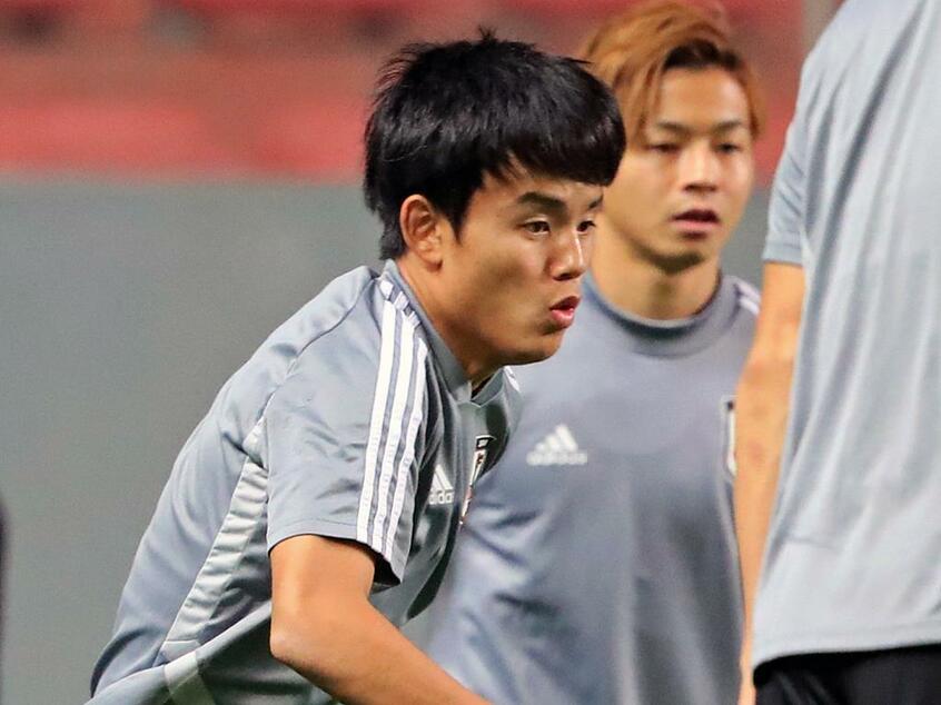 活躍が期待される久保建英 (c)朝日新聞社